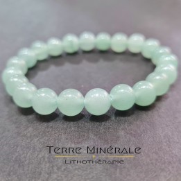 Bracelet Aventurine Verte AB Brésil Boule 8mm