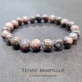 Bracelet Bleue Liberite AB Boule 08mm