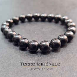 Bracelet Jais A Boule 8 mm