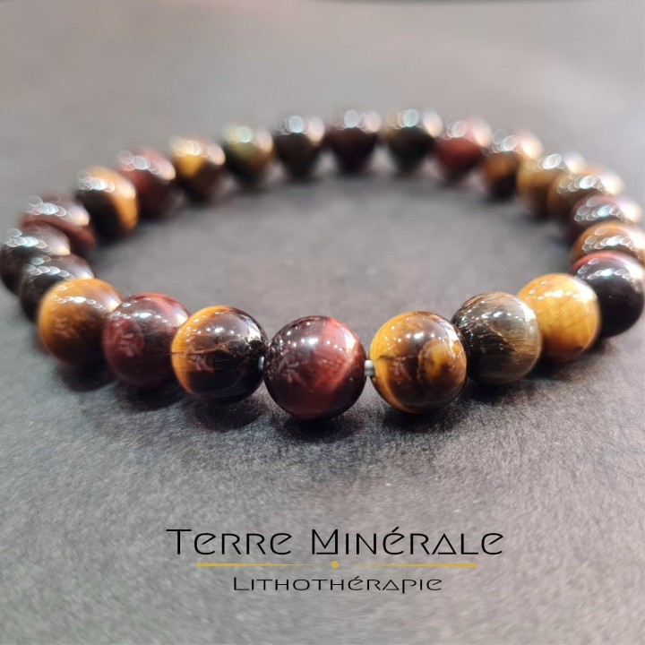 Bracelet Oeil Multiple A Boule 8 mm