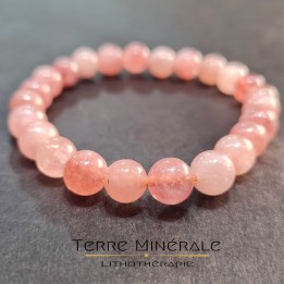 Bracelet Pierre De Soleil B Boule 8 mm