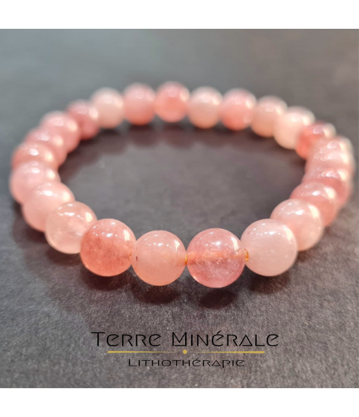 Bracelet Pierre De Soleil B Boule 8 mm