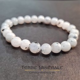 Bracelet Peristérite AB Boule 8 mm