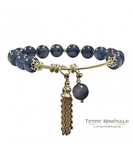 Bracelet Cyanite Argent 0.925 Bracelet Cyanite Argent 0.925