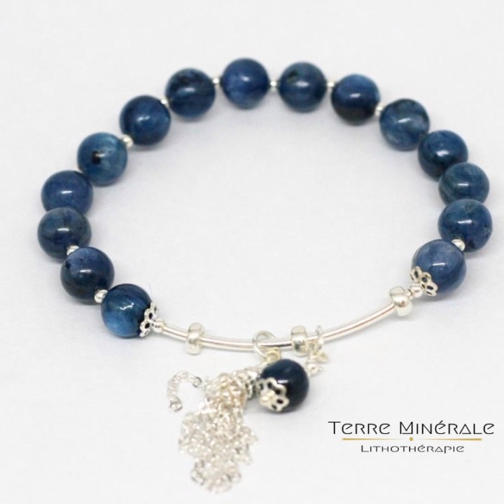 Bracelet Cyanite Argent 0.925 LITHOTHERAPIE