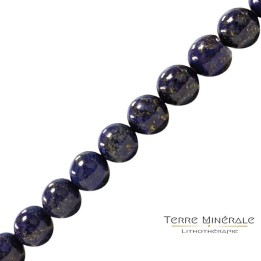 Collier Lapis Lazuli Extra Boules 8 mn