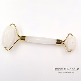 Rouleau De Massage Cristal de Roche (2 têtes)