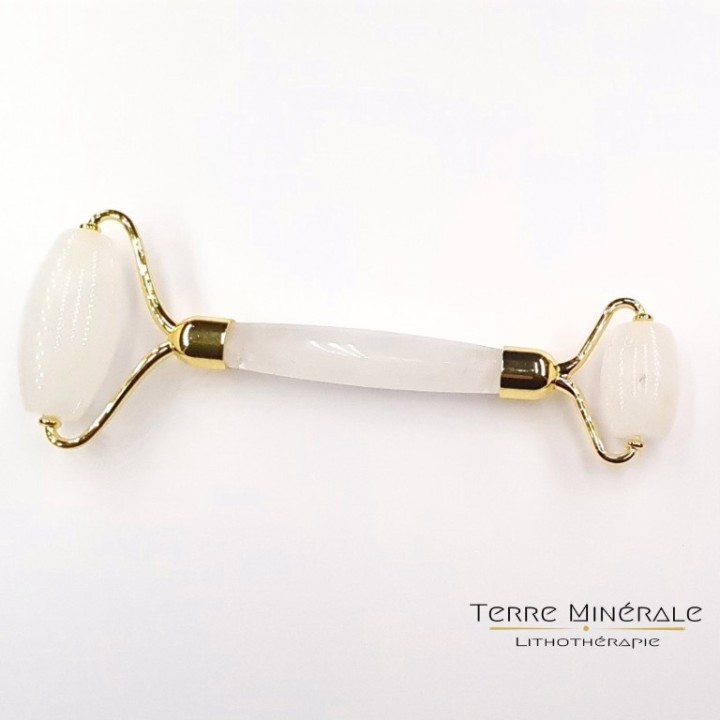 Rouleau De Massage Cristal de Roche (2 têtes)