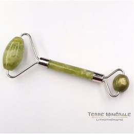 Rouleau De Massage Jade De Chine A+ (2 têtes)