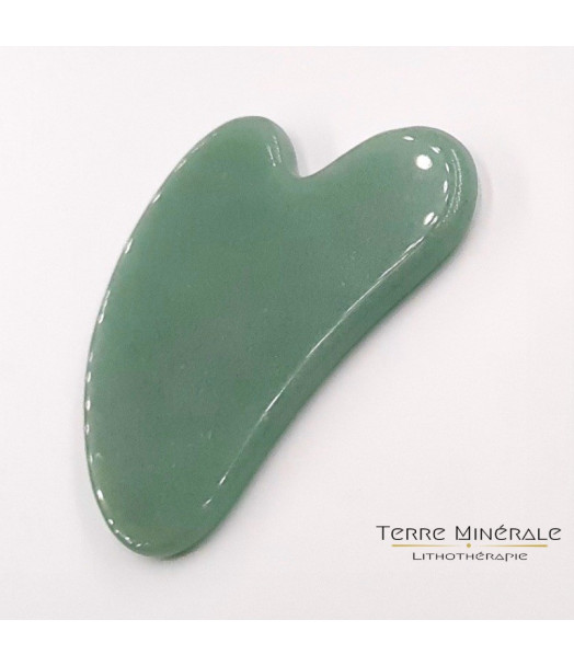 Gua Sha Coeur De Massage Jade Nephrite AB 80 mn Gua Sha Coeur De Massage Jade Nephrite AB 80 mn