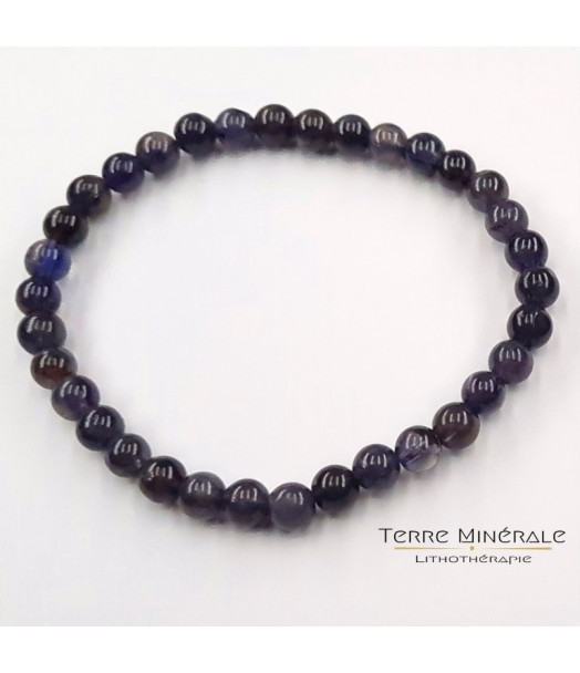 Bracelet Cordierite A+ Boule 6 mm Bracelet Cordierite A+ Boule 6 mm
