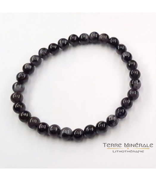Bracelet Gabbro A+ Boule 6 mm Bracelet Gabbro A+ Boule 6 mm