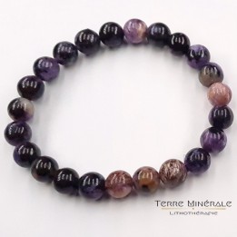 Bracelet Charoite AA Boule 8 mm