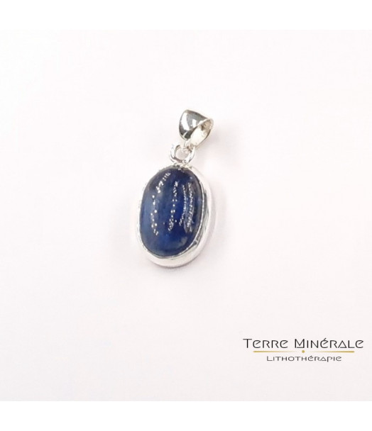 Pendentif Cyanite Bleue AA+ Argent 925 Pendentif Cyanite Bleue AA+ Argent 925