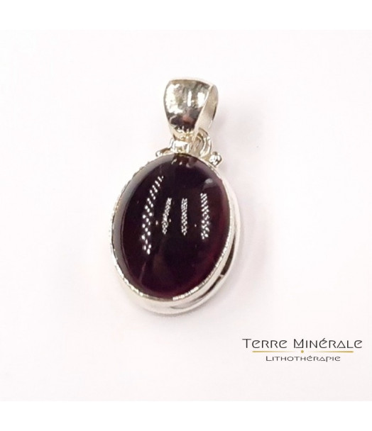 Pendentif Grenat Rhodolite AAA Argent 925 Pendentif Grenat Rhodolite AAA Argent 925