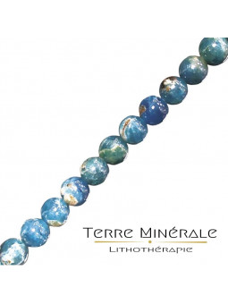 Collier Apatite Bleue 6 mn