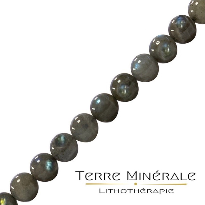 Collier Labradorite 8 mn