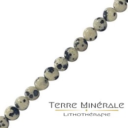 Collier Jaspe Dalmatien 8 mn