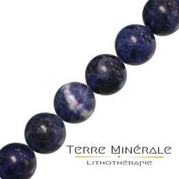 Collier Sodalite boules 6 mm