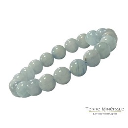 Bracelet Aigue Marine 8mm