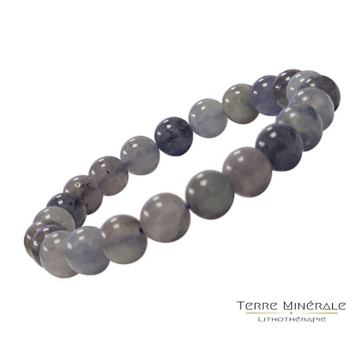 Bracelet Iolite 8mm
