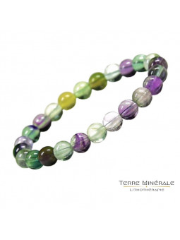 Bracelet Fluorite 8mm