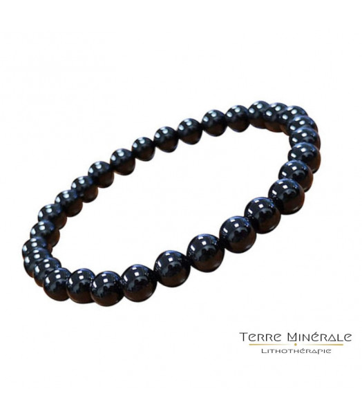 Bracelet Onyx Noir 8mm Bracelet Onyx Noir 8mm