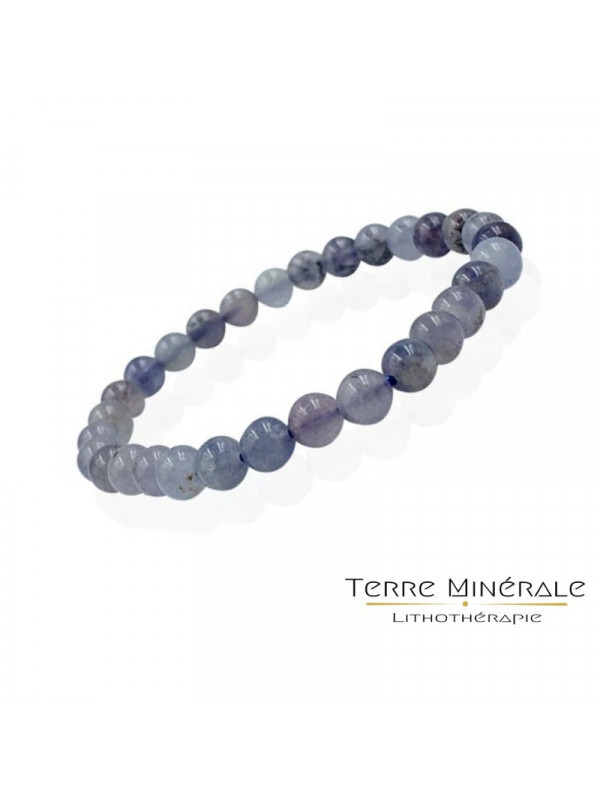 Bracelet Iolite 4mm