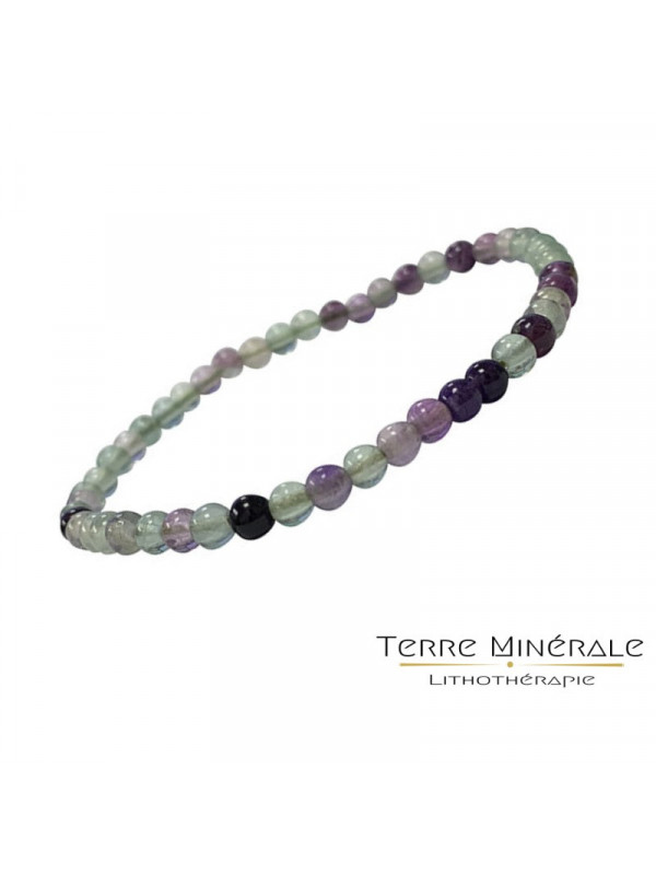 Bracelet Fluorite 4 mm