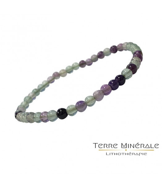 Bracelet Fluorite 4 mm